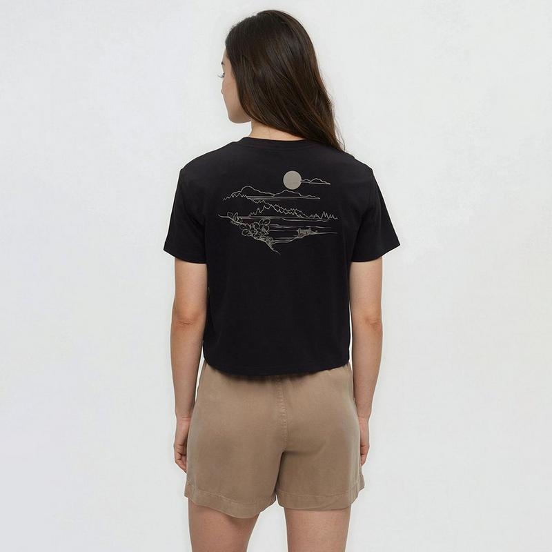 Tentree T-shirt court Wild Rose Lake pour femmes
