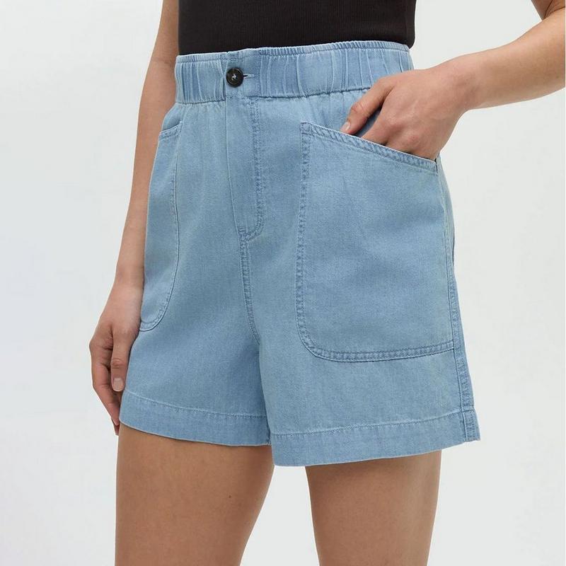 Tentree Short en denim Cascades pour femmes