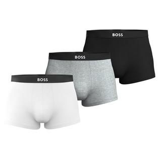 BOSS Men's BOSS ONE Trunk Boxer Brief (3 Pack)