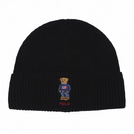 Polo Ralph Lauren Unisex Polo Bear Ribbed Knit Beanie