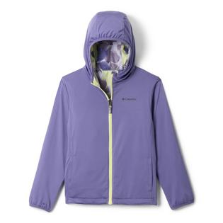 Columbia Manteau r&eacute;versible Pixel Grabber II pour juniors [6-16]