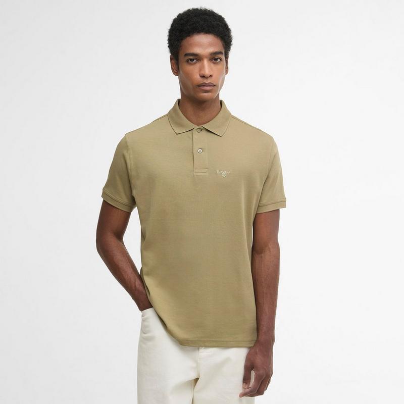 Barbour Polo Hylton Interlock &agrave; coupe ajust&eacute;e pour hommes