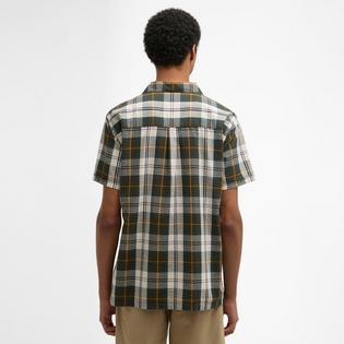 Barbour Men's Clyde Seersucker Tartan Short Sleeve Shirt