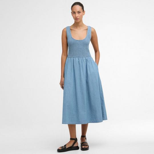 Barbour Robe midi Josie pour femmes