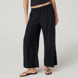 Vuori Women's Trestles Twill Crop Wide Leg Pant