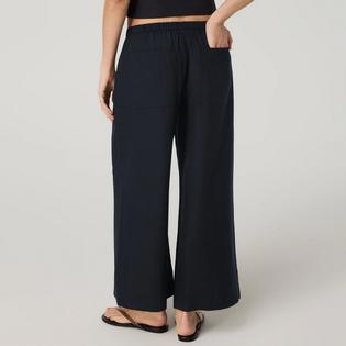 Vuori Women's Trestles Twill Crop Wide Leg Pant