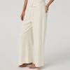 Pantalon court en serg  Trestles   jambe large pour femmes