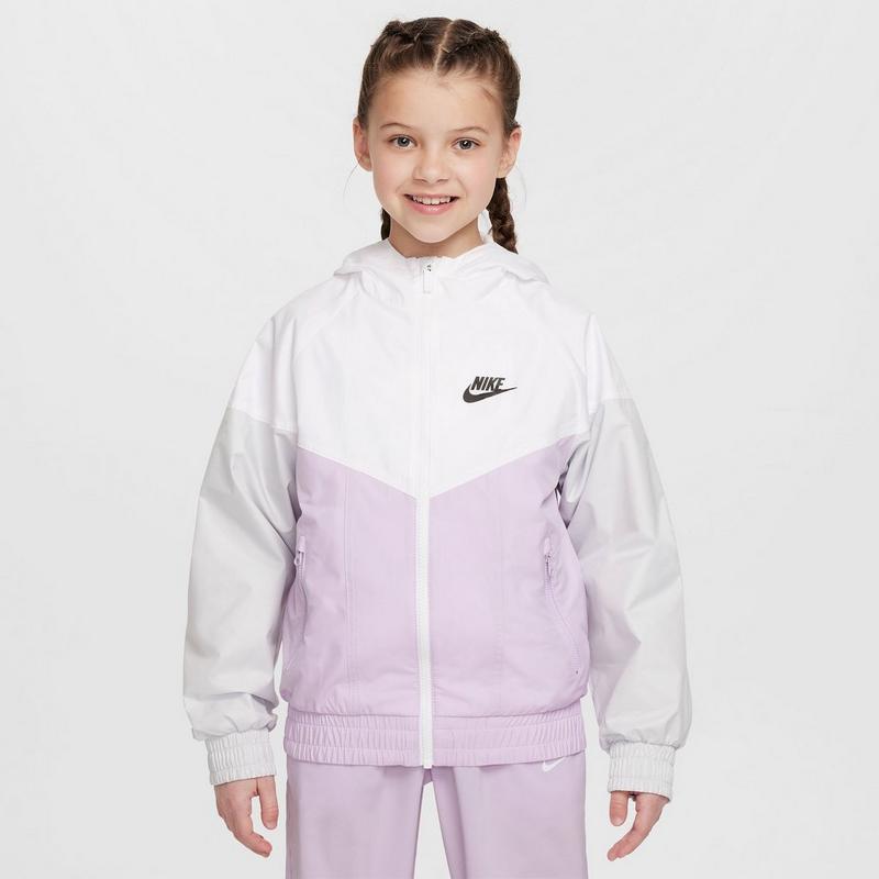 Nike Veste &agrave; capuchon coupe-vent Sportswear Windrunner pour juniors [7-16]
