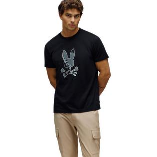 Psycho Bunny T-shirt imprim&eacute; Olivier pour hommes