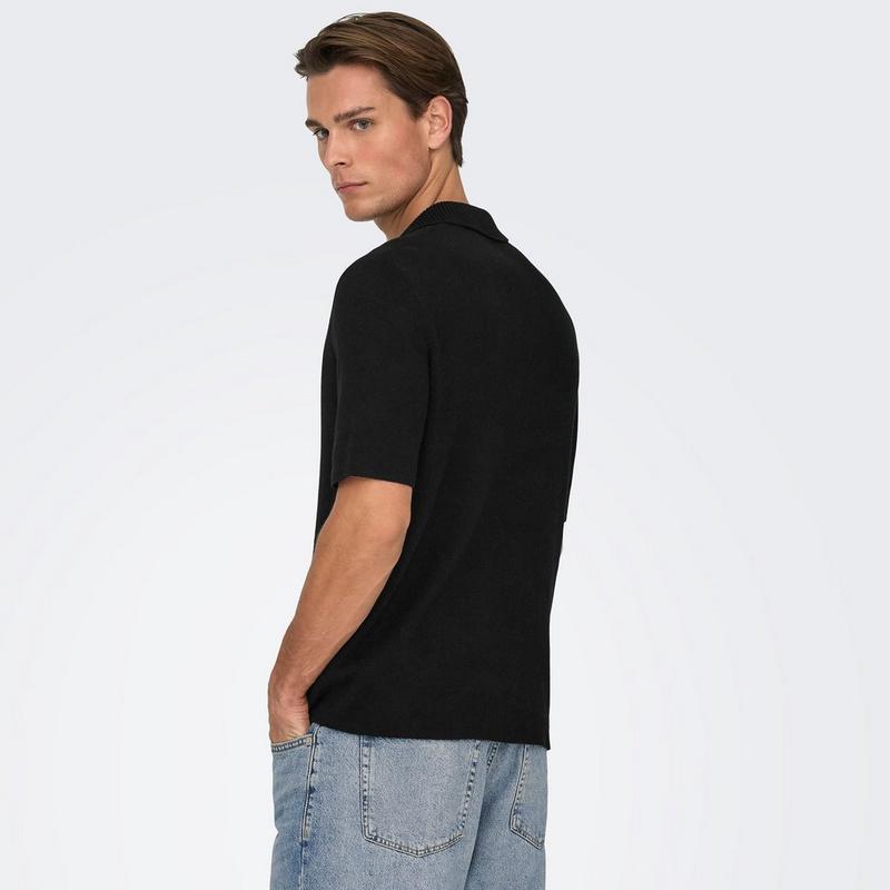 Only & Sons Polo en tricot Travis pour hommes