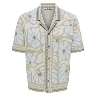 Only & Sons Men's Duke Relaxed Short Sleeve Knit Shirt