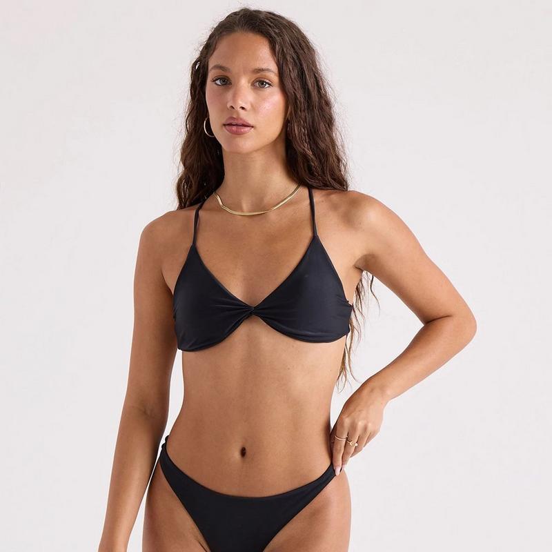 Volcom Haut de bikini bralette Simply Seamless Twist pour femmes