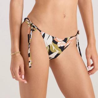 Volcom Women's Distant Tropic Twist Cheekini Swim Bottom