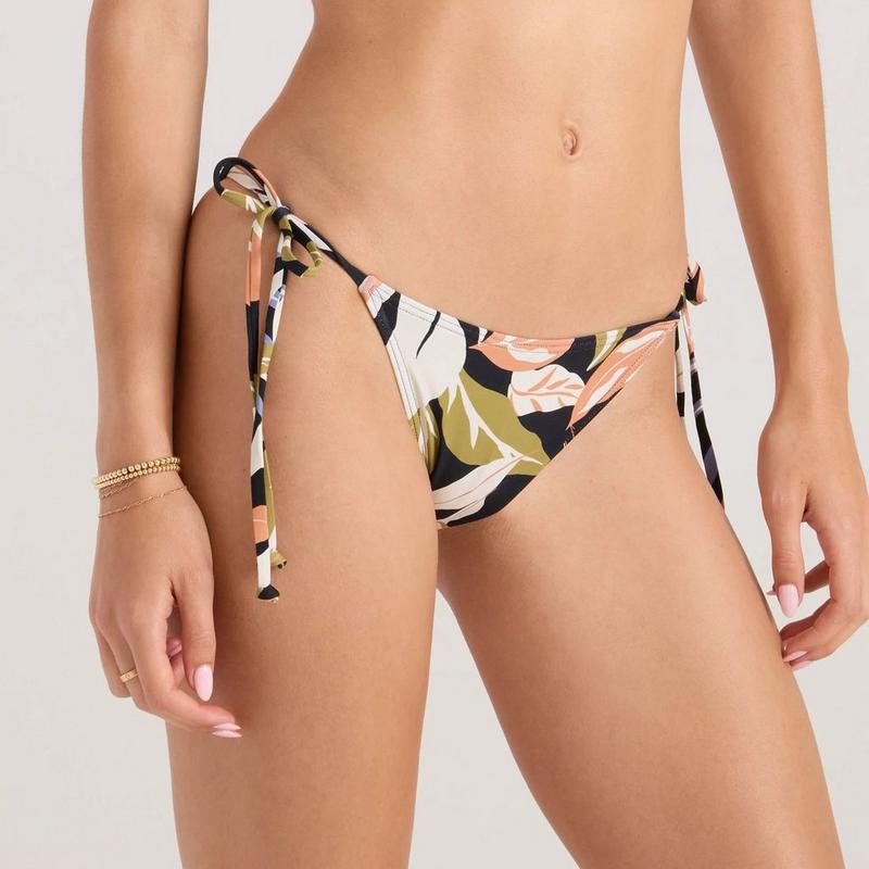 Volcom Bas de maillot de bain Distant Tropic Twist Cheekini pour femmes