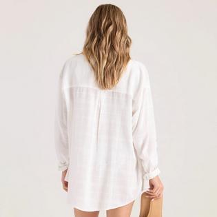 Volcom Women's Lived In Button Up 2 Shirt