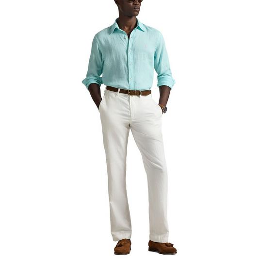 Men's Classic Fit Linen Shirt | Polo Ralph Lauren | Sporting Life