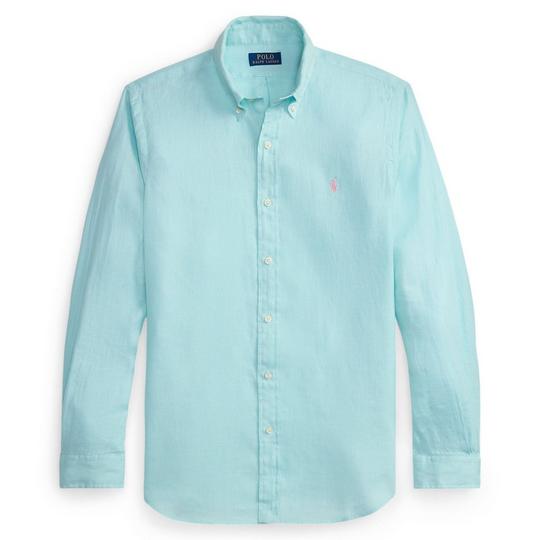 Men's Classic Fit Linen Shirt | Polo Ralph Lauren | Sporting Life