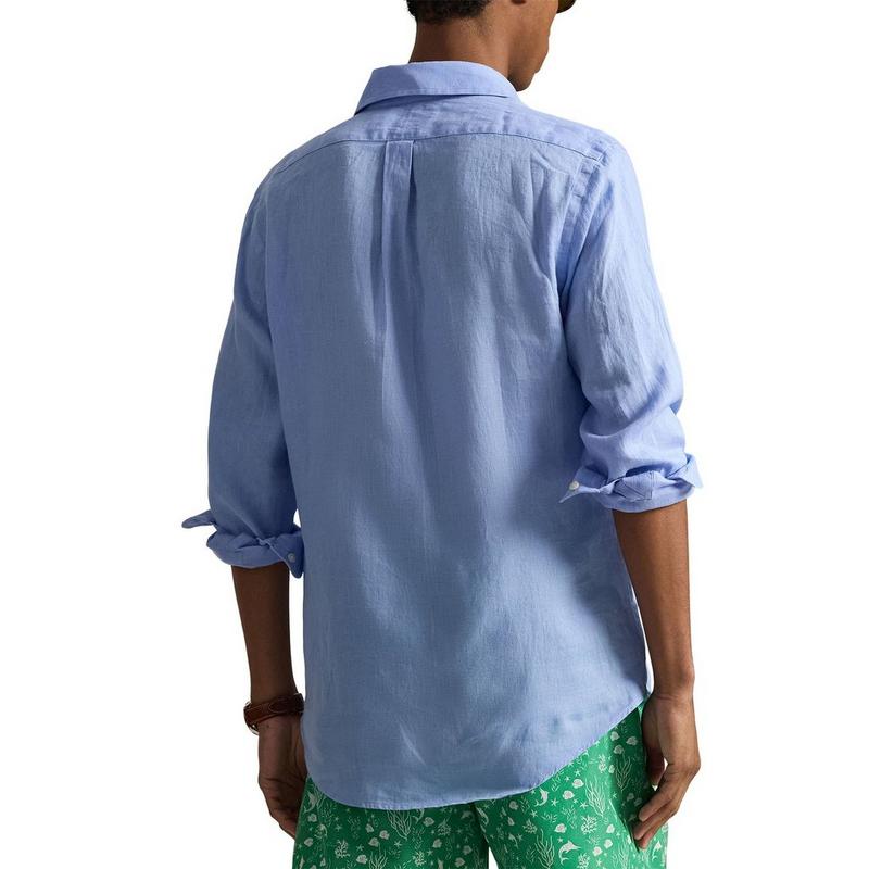 Polo Ralph Lauren Chemise en lin &agrave; coupe classique pour hommes