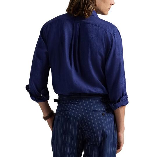 Men's Classic Fit Linen Shirt | Polo Ralph Lauren | Sporting Life