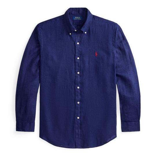 Men's Classic Fit Linen Shirt | Polo Ralph Lauren | Sporting Life