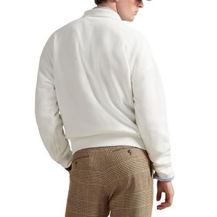 Polo Ralph Lauren Chandail imprim&eacute; &agrave; coupe d&eacute;contract&eacute;e en molleton pour hommes