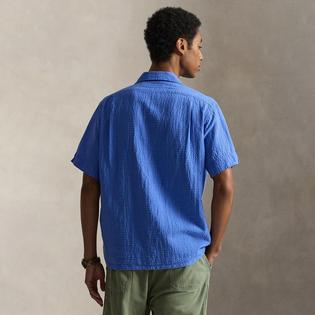 Polo Ralph Lauren Men's Classic Fit Linen-Blend Seersucker Shirt