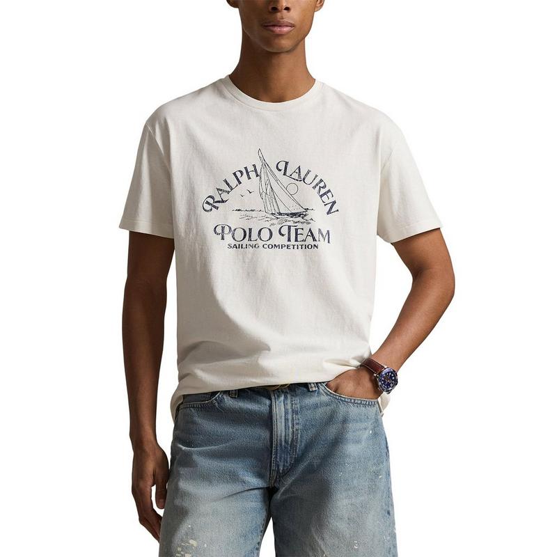 Polo Ralph Lauren T-shirt graphique en jersey &agrave; coupe classique pour hommes