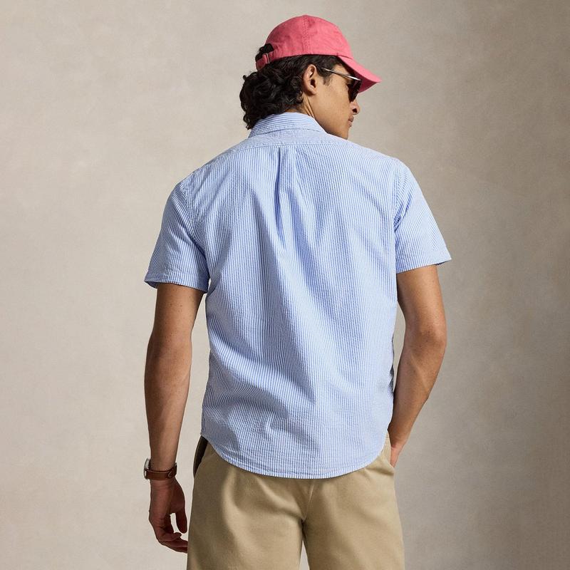 Polo Ralph Lauren Chemise RL Prepster en seersucker pour hommes