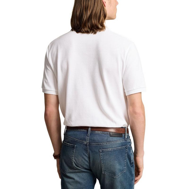 Polo Ralph Lauren Polo en maille The Iconic &agrave; coupe classique pour hommes