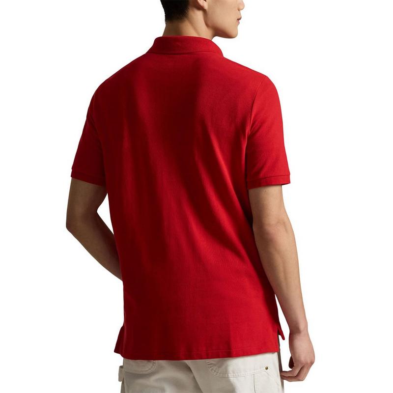 Polo Ralph Lauren Polo en maille The Iconic &agrave; coupe classique pour hommes