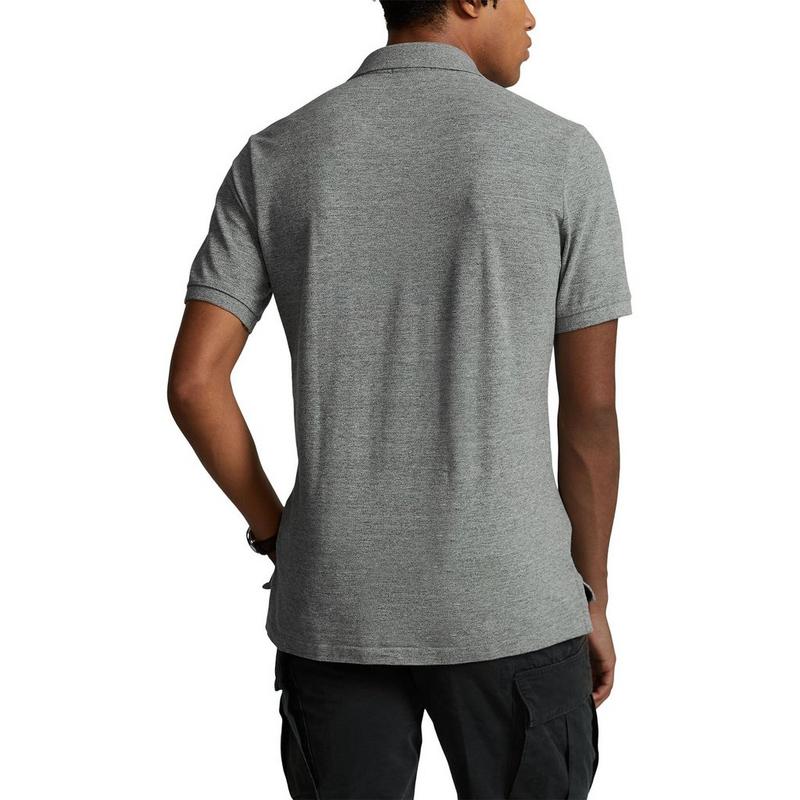 Polo Ralph Lauren Polo en maille The Iconic &agrave; coupe classique pour hommes