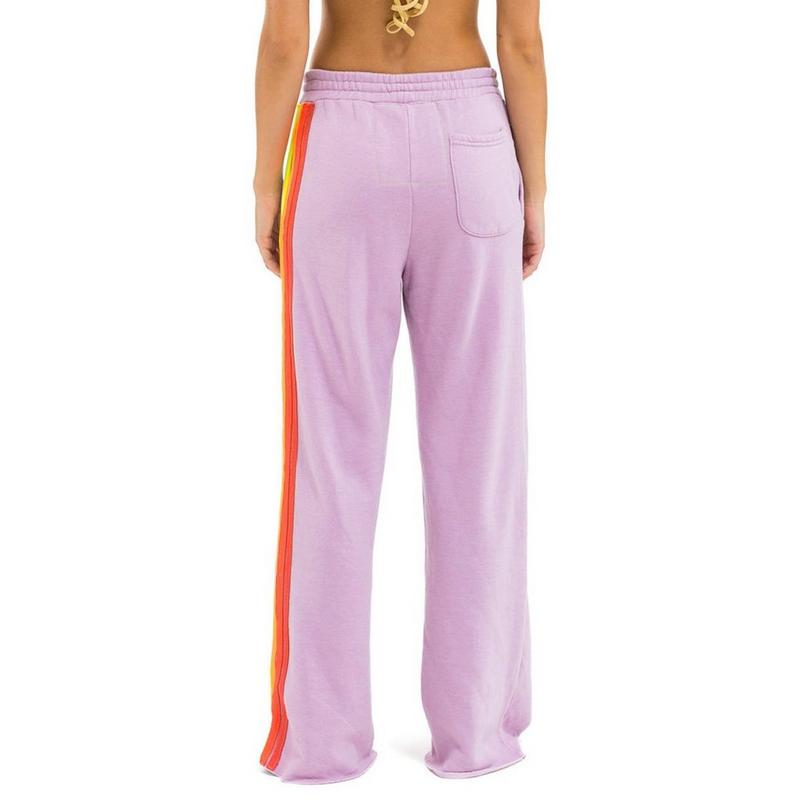 Aviator Nation Pantalon de jogging &agrave; jambe large avec poches pour femmes