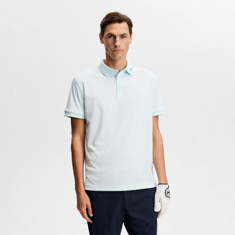 J Lindeberg Polo imprim&eacute; KV pour hommes