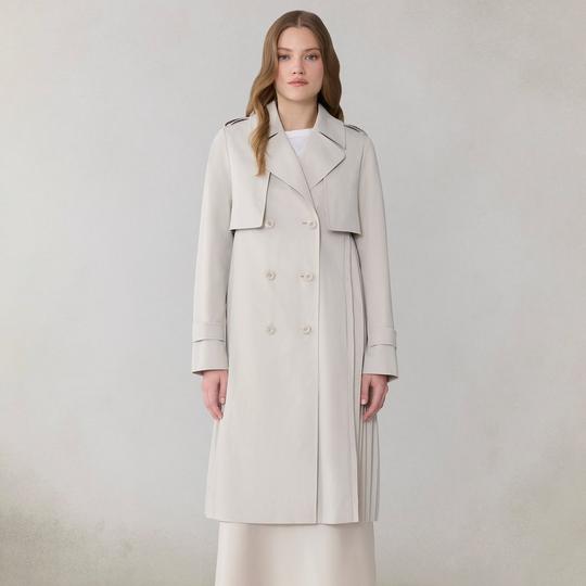 【極美品】Ameri ELEANOR TRENCH COAT Women's Elanor Pleated Trench Coat | Soia & Kyo | Sporting Life Online