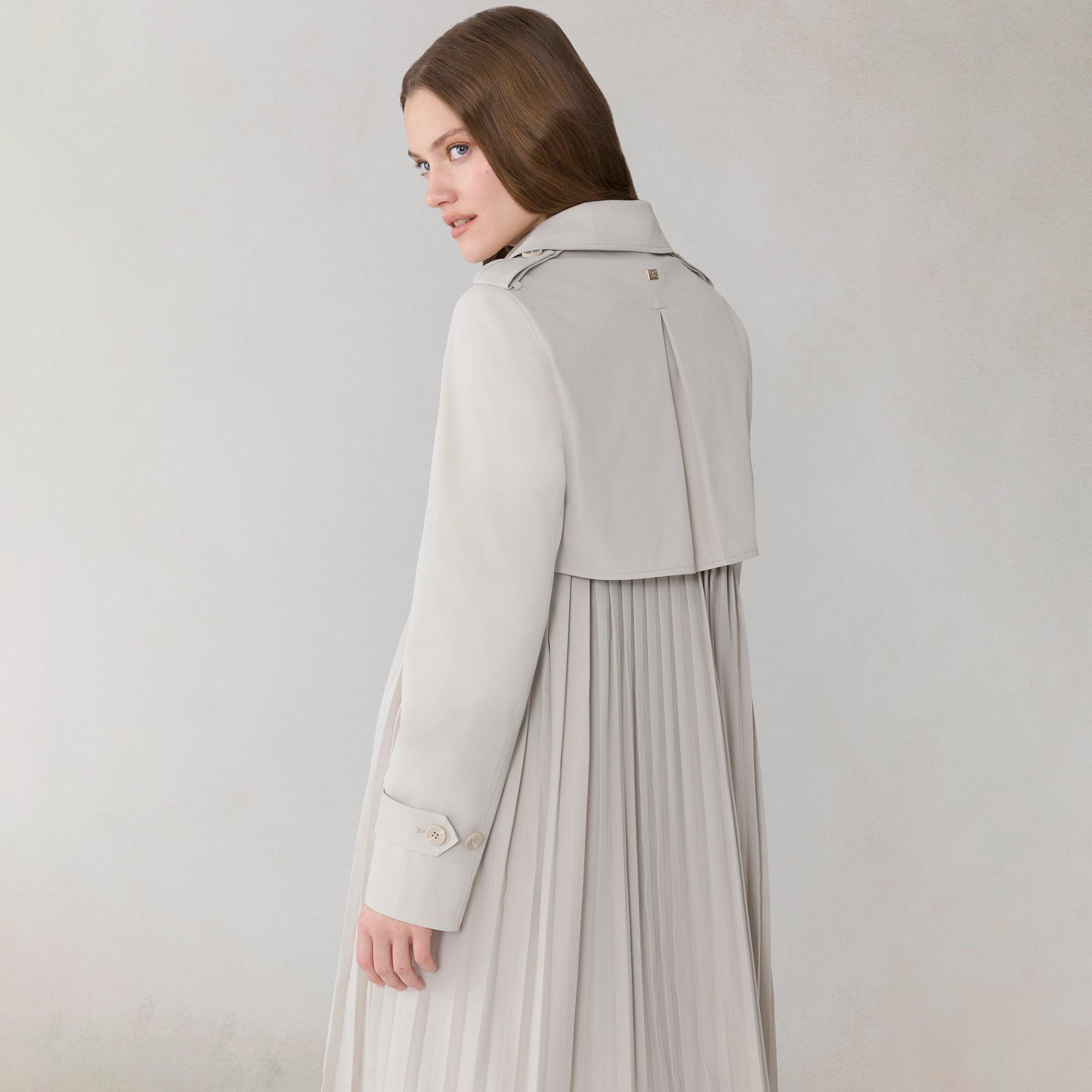 Women's Elanor Pleated Trench Coat | Soia & Kyo | Sporting Life Online