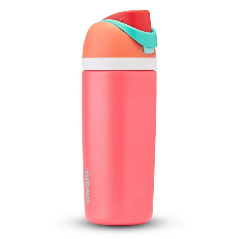 Owala Kids' FreeSip Water Bottle (16 oz - Fireball)