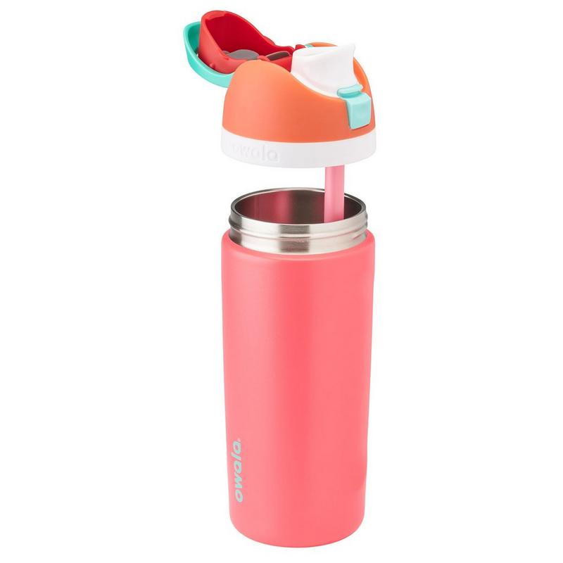 Owala Kids' FreeSip Water Bottle (16 oz - Fireball)