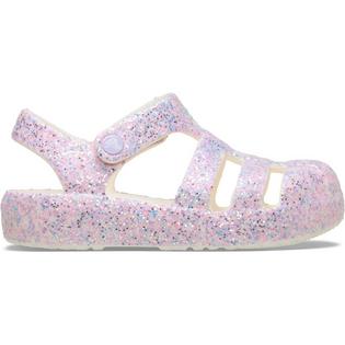 Crocs Toddlers' [5-10] Classic Glitter Fisherman Sandal