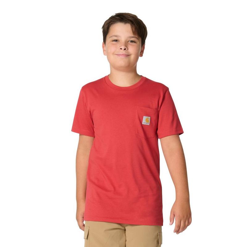 Carhartt Junior Boys' [8-16] Short Sleeve Pocket T-Shirt