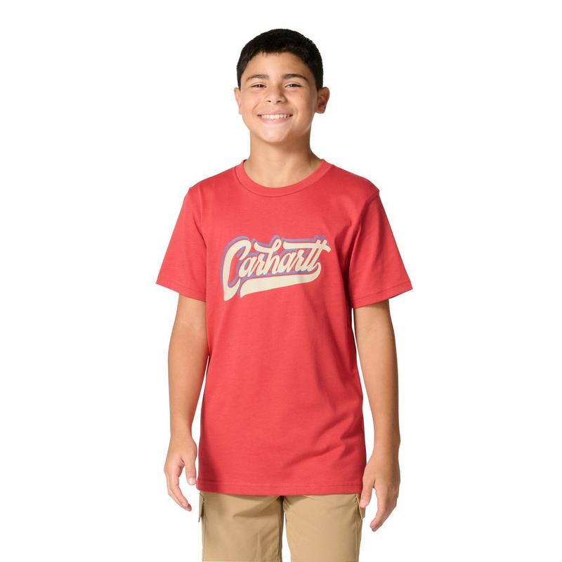 Carhartt Junior Boys' [8-16] Short Sleeve Logo T-Shirt