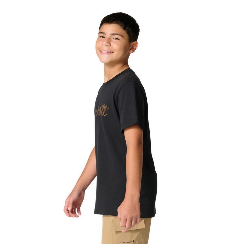 Carhartt Junior Boys' [8-16] Short Sleeve Logo T-Shirt