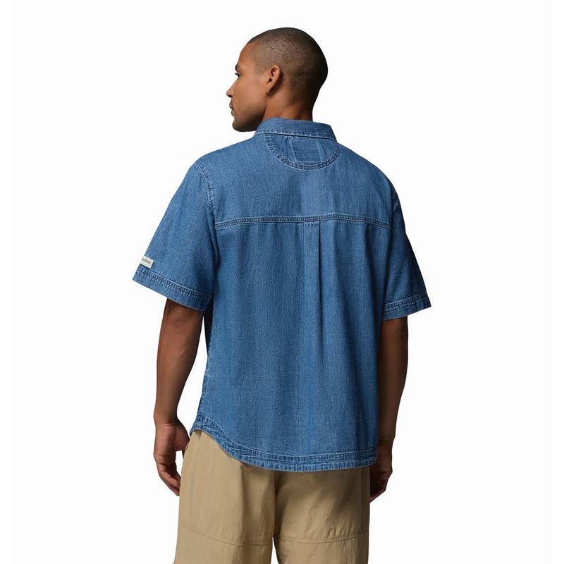Columbia Chemise &agrave; manches courtes en serg&eacute; Acker Rock pour hommes