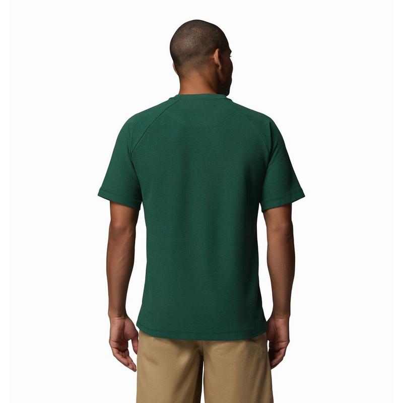 Columbia Haut henley &agrave; manches courtes en tricot Acker Rock pour hommes
