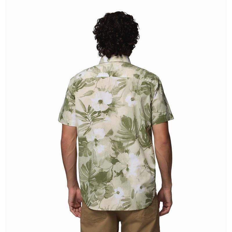 Columbia Chemise imprim&eacute;e Rapid Rivers &agrave; manches courtes pour hommes