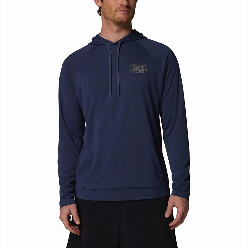 Columbia Chandail &agrave; capuchon PFG Wild Cast Camp pour hommes