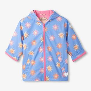 Hatley Girls' [2-12] Faded Suns Zip-Up Rain Jacket