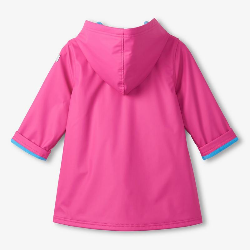 Hatley Veste imperm&eacute;able Raspberry Rose pour filles [2-12]