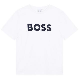 BOSS T-shirt &agrave; logo contrastant pour gar&ccedil;ons juniors [8-16]