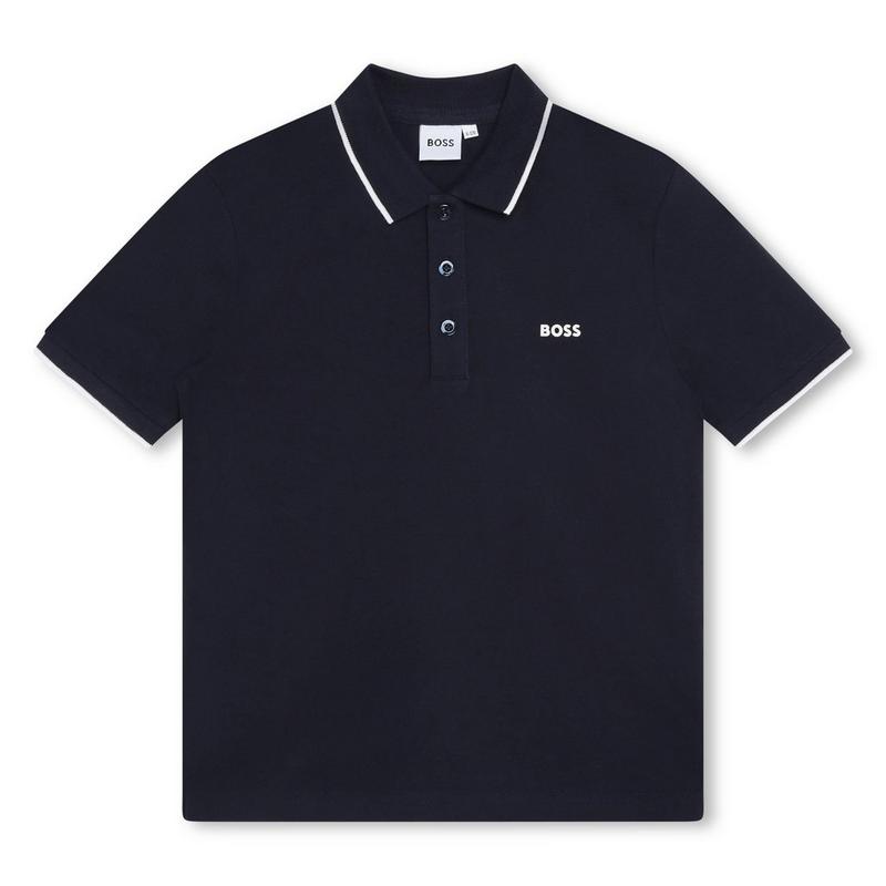 BOSS Polo en piqu&eacute; pour gar&ccedil;ons juniors [8-16]