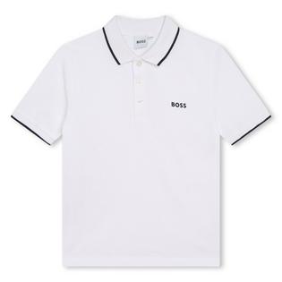 BOSS Polo en piqu&eacute; pour gar&ccedil;ons juniors [8-16]